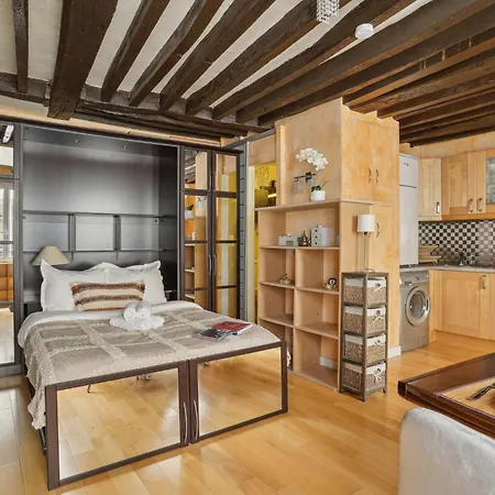 Bnbnova - Pompidou & Le Marais Apartamento París